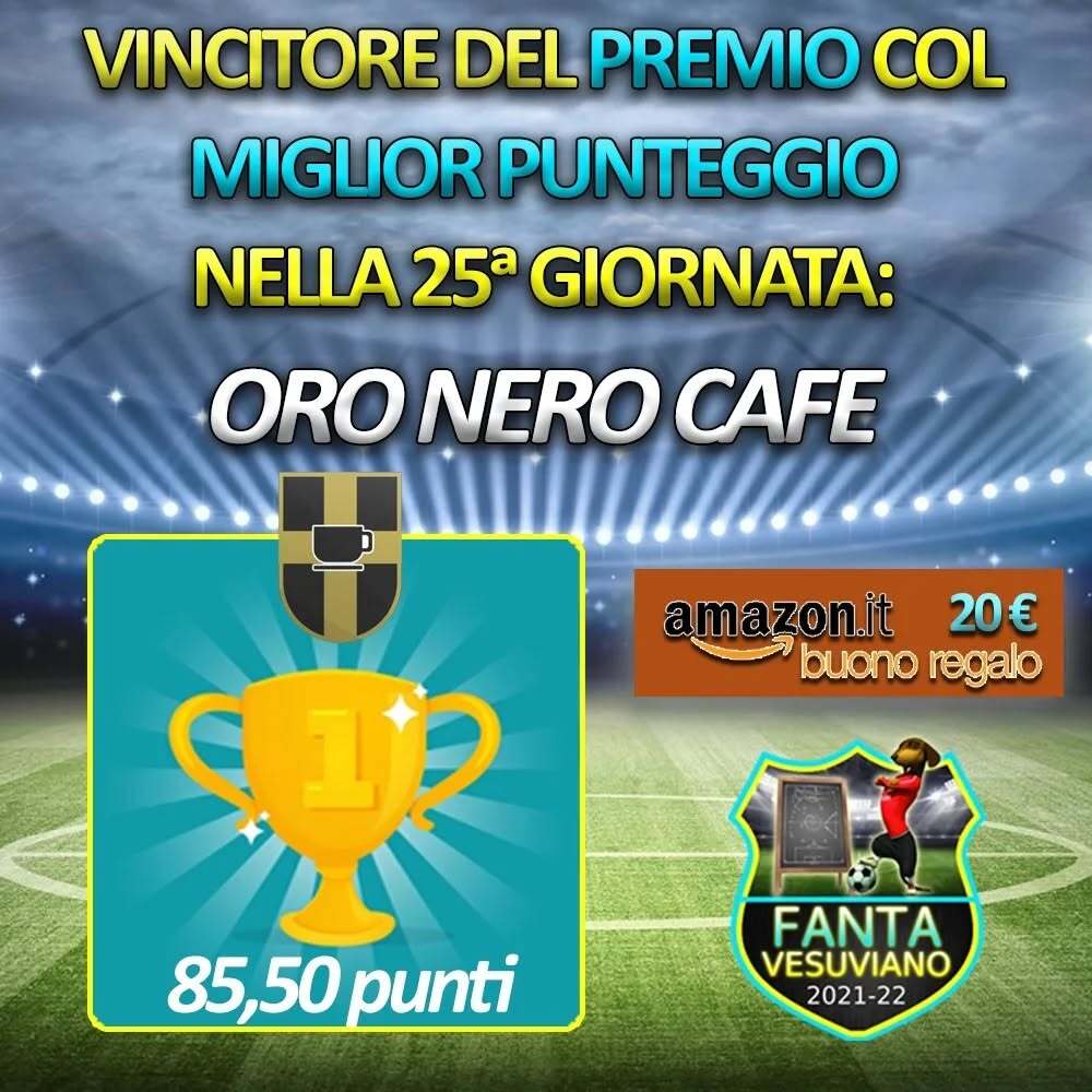 I Edizione FantaSUM miglior-punteggio-25-giornata