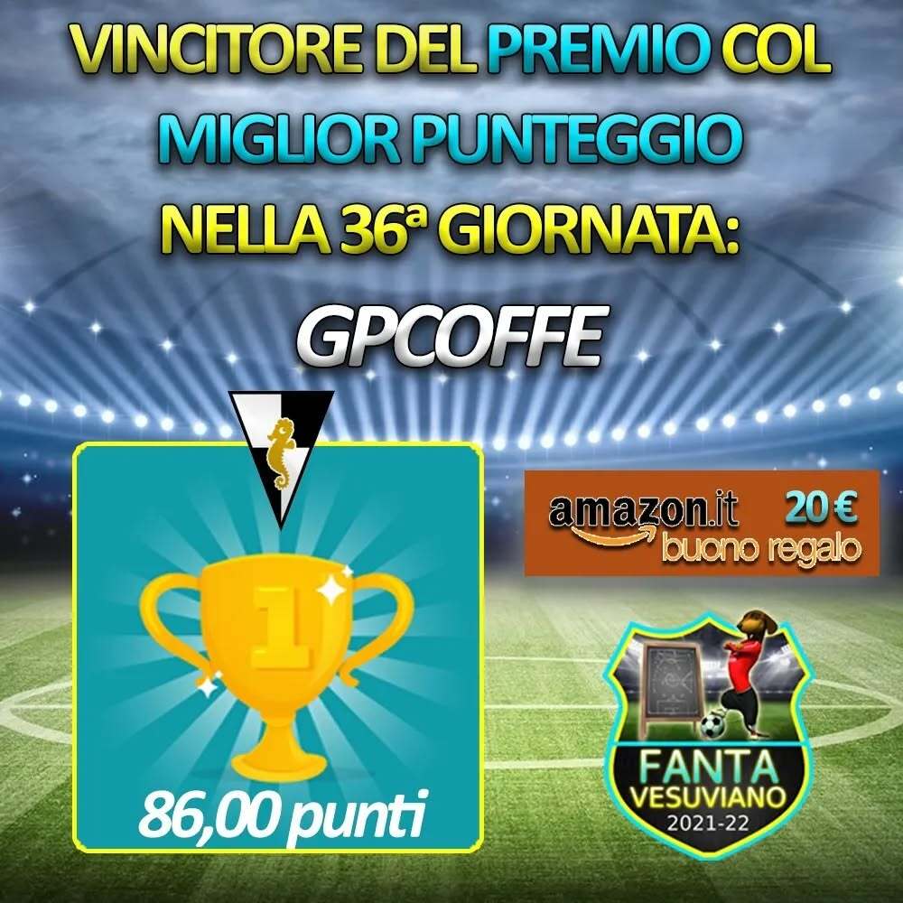 I Edizione FantaSUM miglior-punteggio-36-giornata